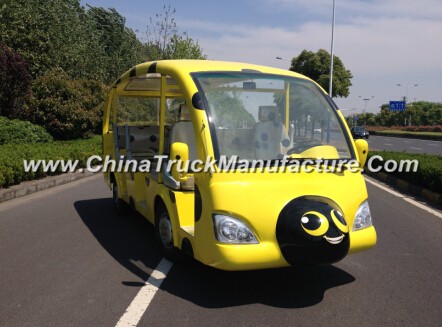 Best Price 23 Seats Electric Tourist Shuttle Bus for Sale