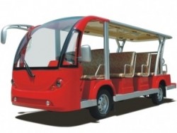 Electric Zoo Shuttle Bus, 14 Seats, Eg6158k
