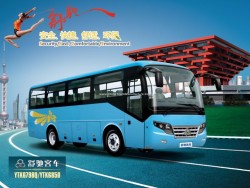 8.5m 39 Seats Luxury Long Route Tourist Coach Bus