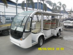 Electric Mini Bus Zoo Shuttle Bus Electric Sightseeing Bus