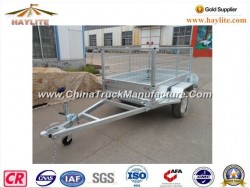 Haylite Hot DIP Galvanized 6X4 Trailer with Cage Single Axle
