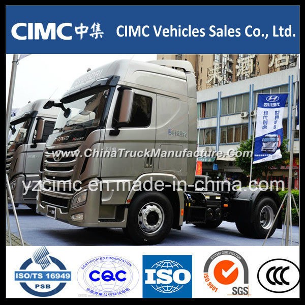 China Supplier of 4*2 Hyundai Tractor Head