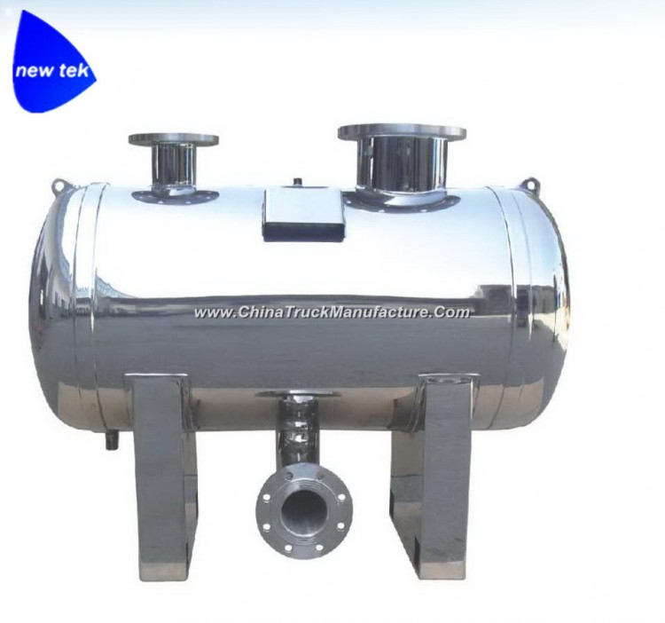 Stainless Steel Horizontal Water Storage Tank