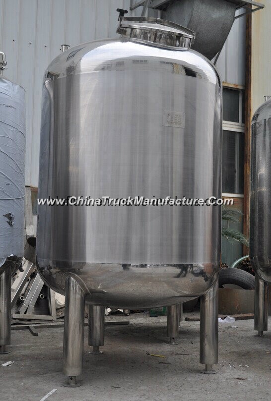 Sanitary Stainless Steel Food Grade Water Storage Tank