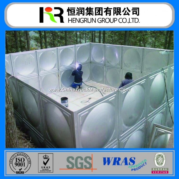 Stainless Steel / GRP / Galvanized Ater Tank for Water Storage
