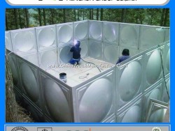 Stainless Steel / GRP / Galvanized Ater Tank for Water Storage