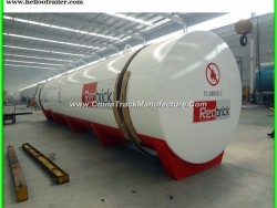 42000 Liters Carbon Steel / Stainless Steel Oil / Water Storage Tank for Sale