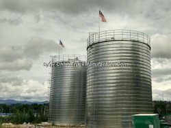 500cbm Fire Water Tank Galvanized Steel Malaysia Project