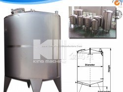 Food Stage Stainless Steel Storage Tank (By order)