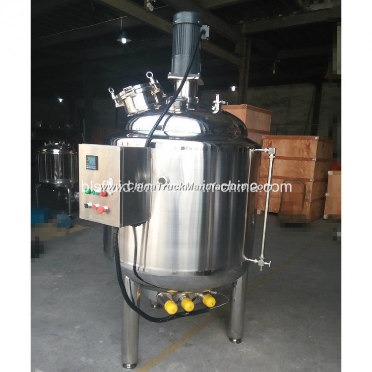 Industrial Agitator Stainless Steel 500L Juice Storage Tank