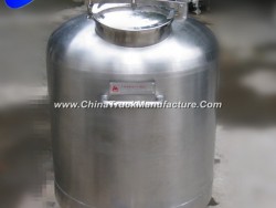 Polish Stainless Steel Top Open Storage Tank with Air Vent
