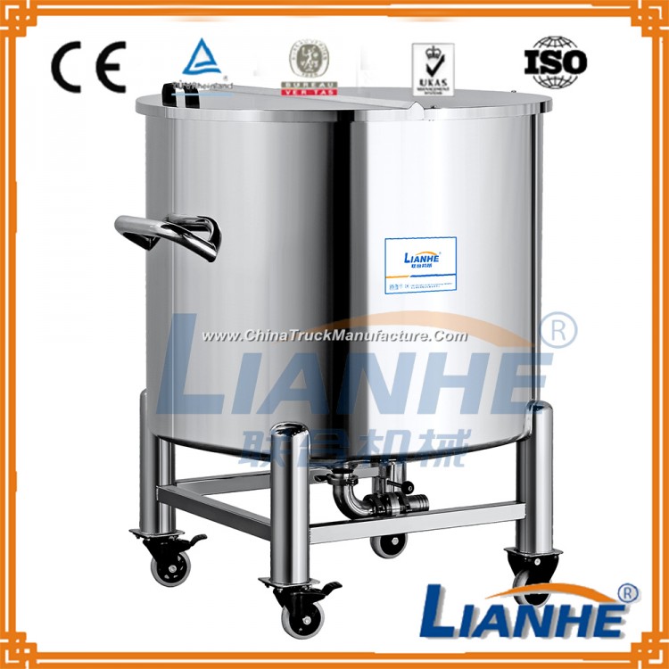 Stainless Steel Movable Storage Tank for Liquid/Cream