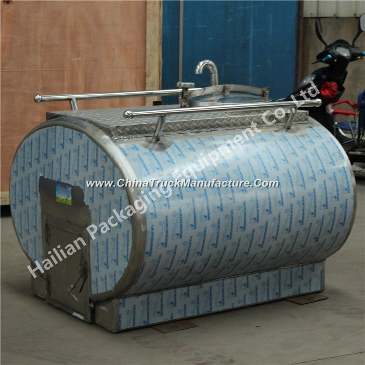 Stainless Steel Milk Storage Tank with Manhole