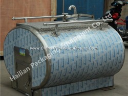 Stainless Steel Milk Storage Tank with Manhole