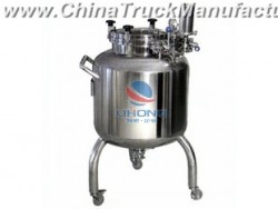 Stainless Steel Movable Storage Tank with Single Layer