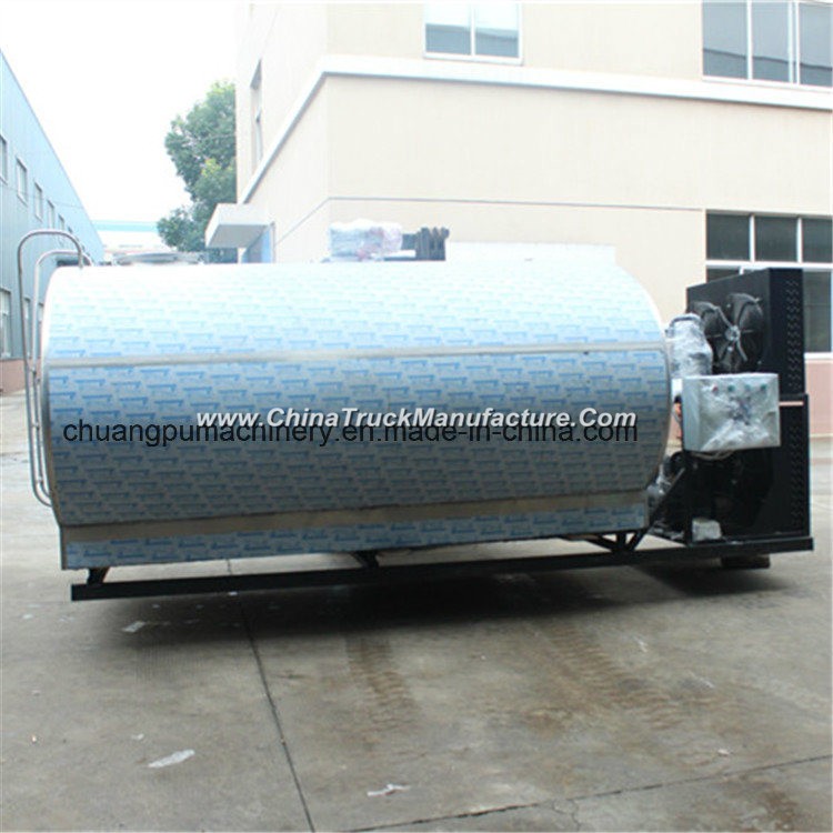 Stainless Steel Cooling Storage Tank for Milk, Beer, Wine 2000 Liter Capacity Chiller