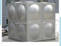 Ss304 Stainless Steel Square Storage Water Tank