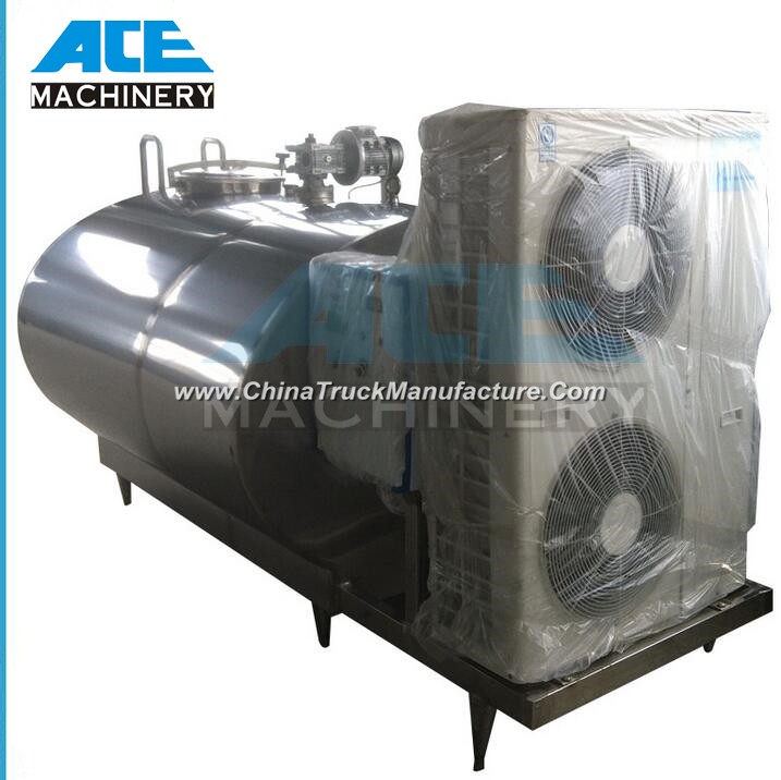 Stainless Steel Horizontal Milk Cooling Storage Tank (ACE-ZNLG-O2)