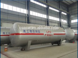 5m3 2tons 5000liters Horizontal Bulk Gas Tanker LPG Storage Tank