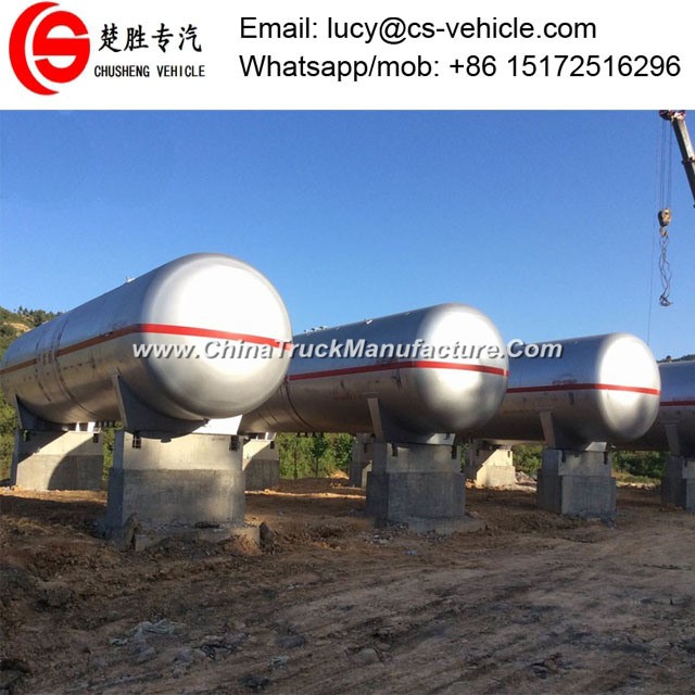 Big Capacity 80000 Liters 100000 Liters 120cbm 200m3 LPG Storage Tank with Soncap Certificate