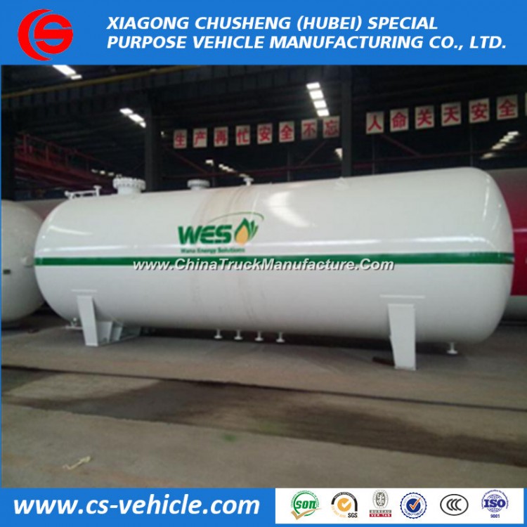 30m3 LPG Gas Bullet Tank 15tons LPG Tank with Safety Accessories