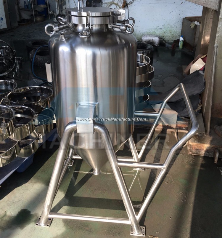 High Quality Customized Stainless Steel Water Storage Liquid Movable Tank