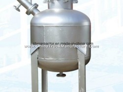 Stainless Steel Jacketed Steam Heating Mixing Tank with Agitator