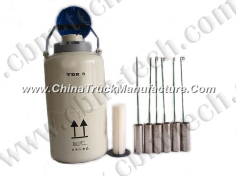 3L Liquid Nitrogen Tank with Canisters