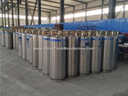 Stainless Steel Liquid Oxygen Cylinder Liquid Gas Dewar Tank