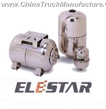 Elestar Vertical Pressure Tank for Water Pump 19-100L Stainless Steel