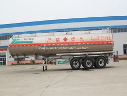 Flywheel Oil Diesel Fuel Storage Transport Truck Semi Aluminium Tank Trailer