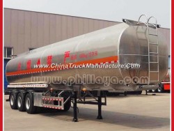 48 Cbm Carbon Steel Fuel Storage Semi Trailer Oil Tank