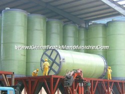 FRP Sea Water Vertical Tank GRP Chemical Storage Tank