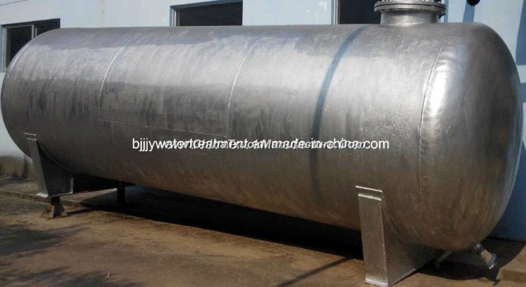 Carbon Steel Q235 Horizontal Storage Tank (lined with anti-corrosion layer)