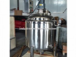Double Jacket Electric Heating Flavour Oils Mixing Tank with Paddle Mixer