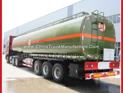 3axles Tanker Semi Trailer Chemical Tank for Sulfuric/Hydrochloric Acid Transporting