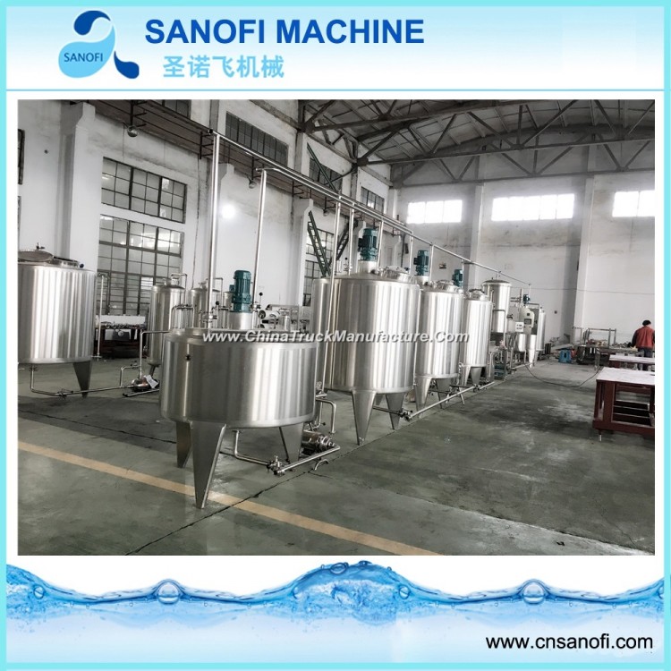 Jacketed Heated High Quality Stainless Steel Mixing Tank with Agitator