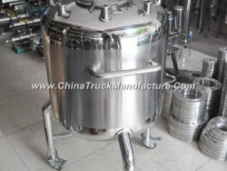 Stainless Steel Movable Pressure Tank with Manhole Cover