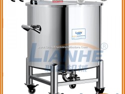 Sainless Steel Sanitary Storage Tank for Cosmetic/Chemical/Pharmacy Industry