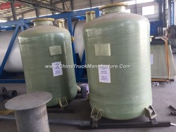 Fiber Reinforced Plastic FRP Vessel Conatiner Tank for Chemical Solution or Water