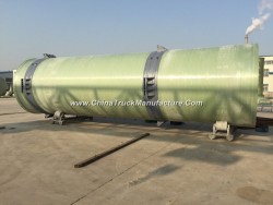 Glass Fiber Reinforced Plastics GRP Conatiner Vessel Tank for Chemical Solution or Water