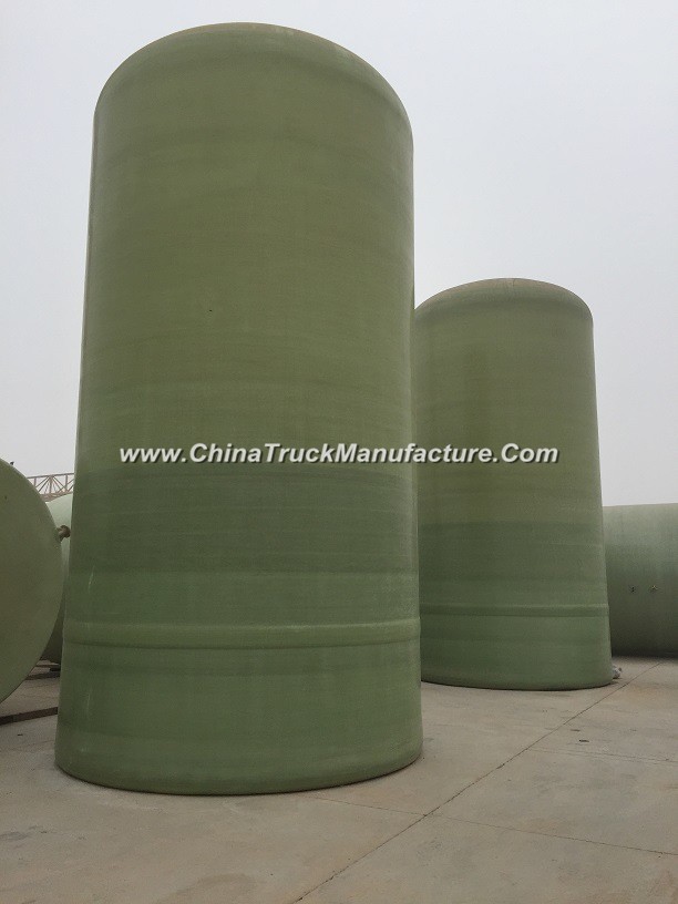 Glass Fiber Reinforced Plastics GRP Conatiner Tank Vessel for Chemical Solution or Water