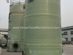 GRP Glass Fiber Reinforced Plastics Vessel Tank Conatiner for Chemical Solution or Water