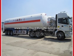 Gas Container Carrier Semi Trailer Tanker Truck Storage Tank