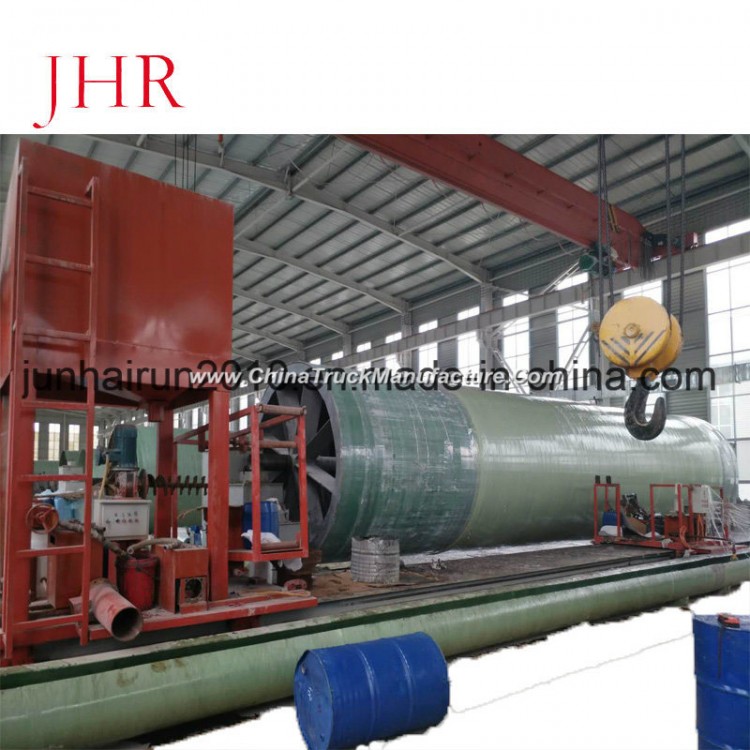 GRP Tank Production Line Computer Control FRP Tank for Water Treatment Winding Machine