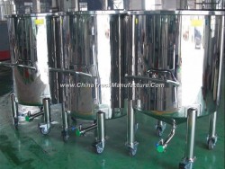 Stainless Steel Sanitary Cooling-Heating Tank for Milk Storage