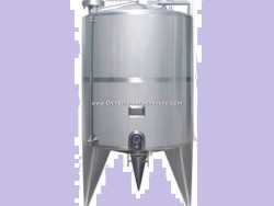 Stainless Steel Tank with Conical Bottom