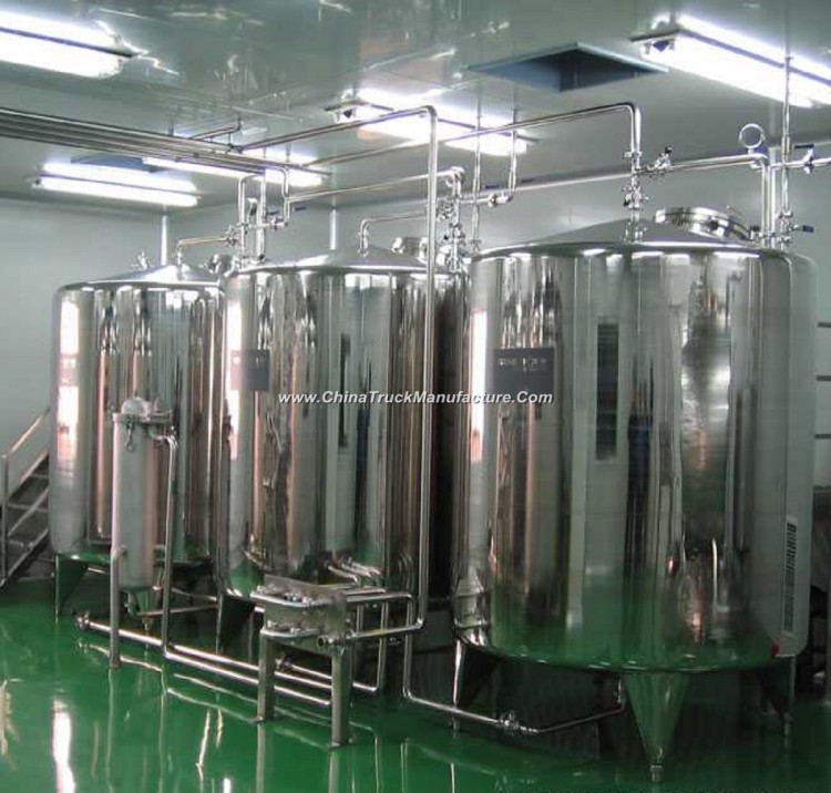 China SGS Approved Food Grade Stainless Steel Aseptic Tank