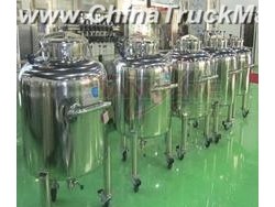 Fixed Vertical Stainless Steel Alcohol Aseptic Storage Tank
