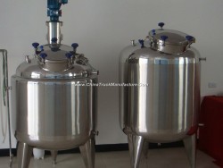 High Efficient Mixing Tank Movable Sanitary Mixing Aseptic Tank